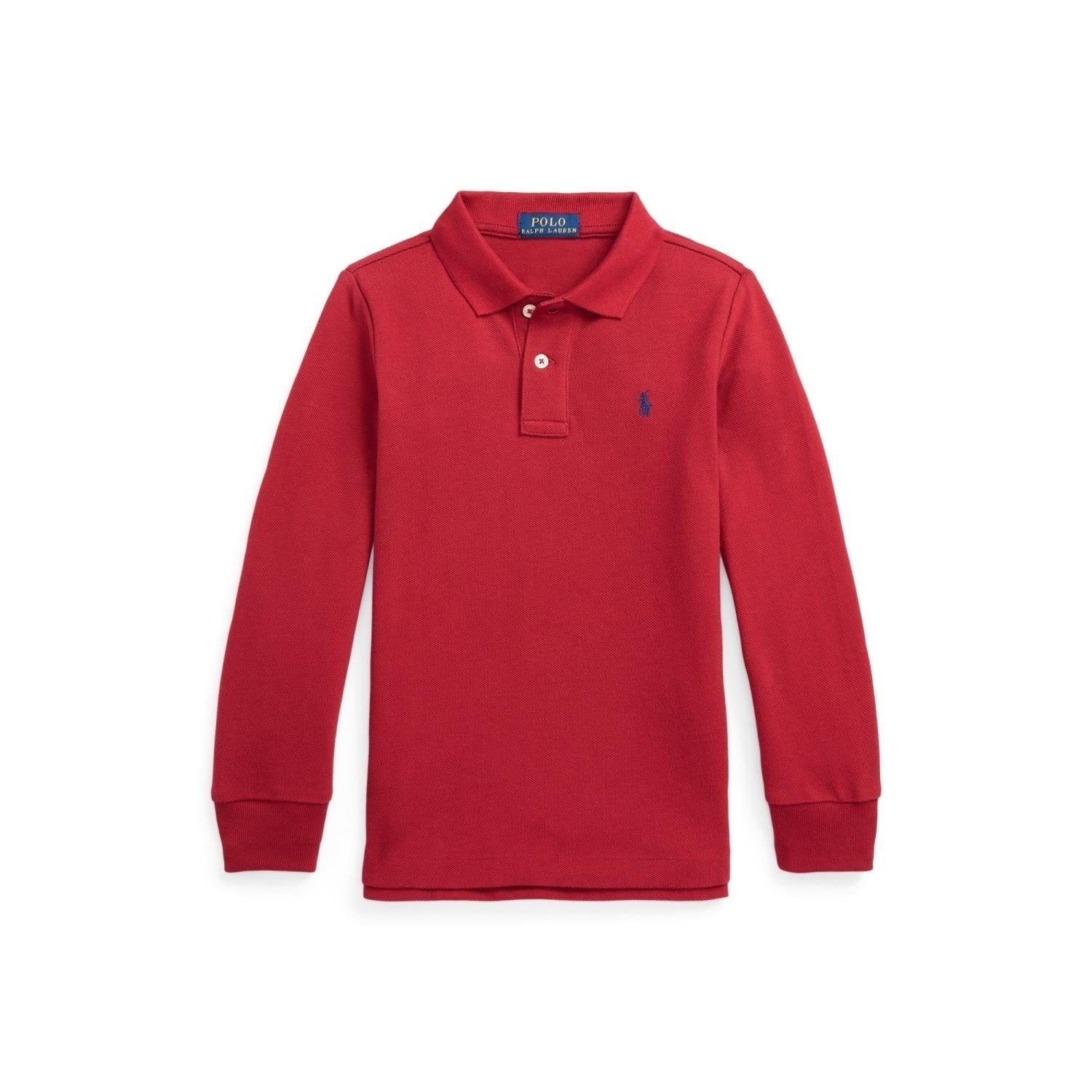 Ralph Lauren Longsleeve Mesh Holiday Red