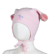 Kivat Joker hat lyserosa melert/rosa dusk