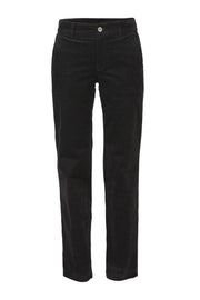Merie Velvet Trousers - Black