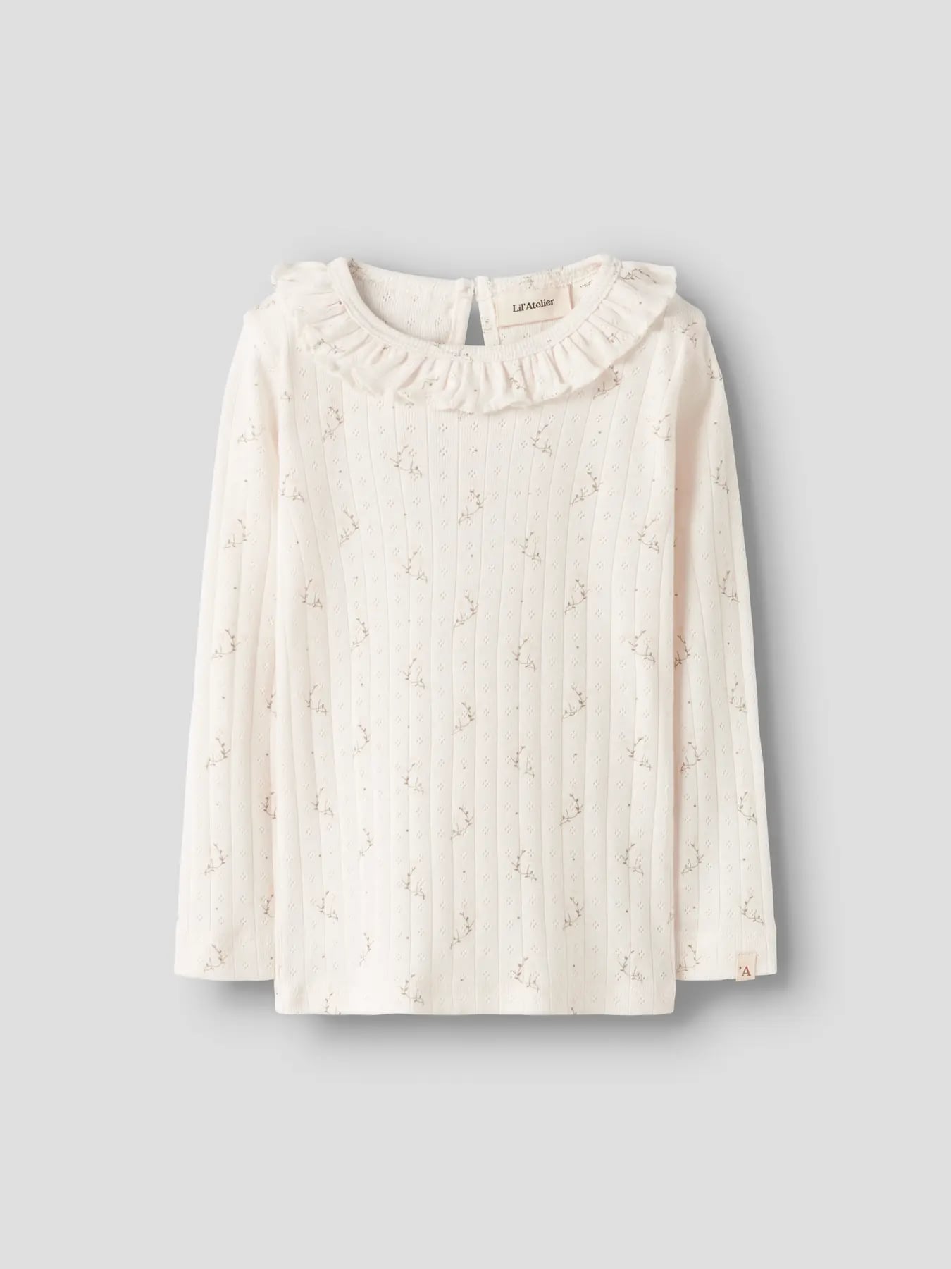 Lil Atelier Rachello Ria Slim Milk Flower