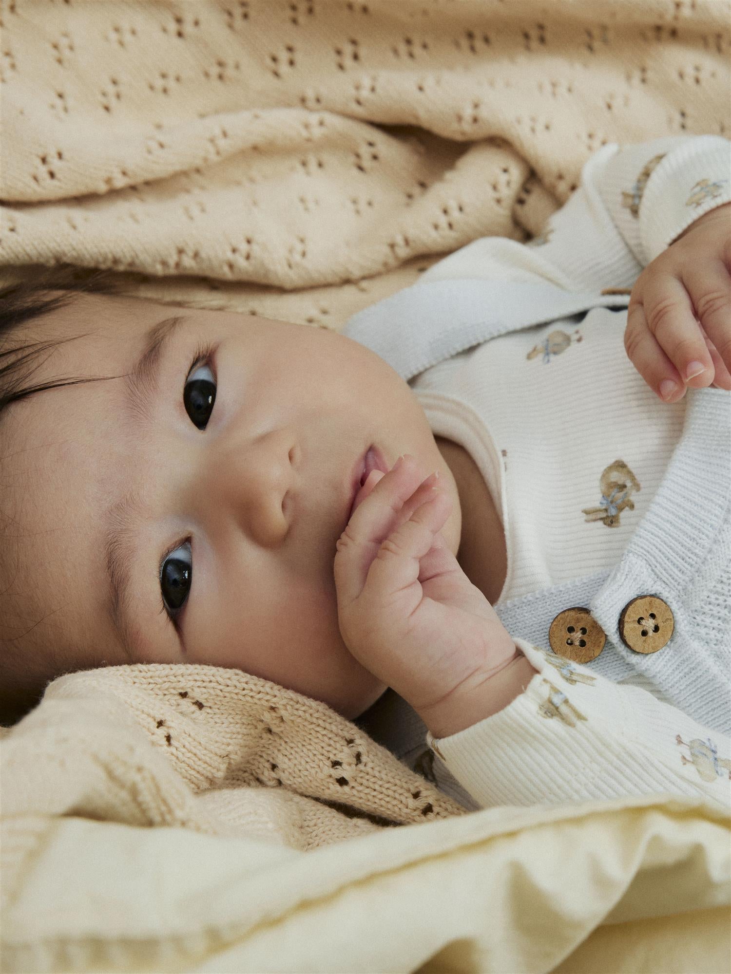 Lil Atelier Frejo Knit Overall Ancient Water