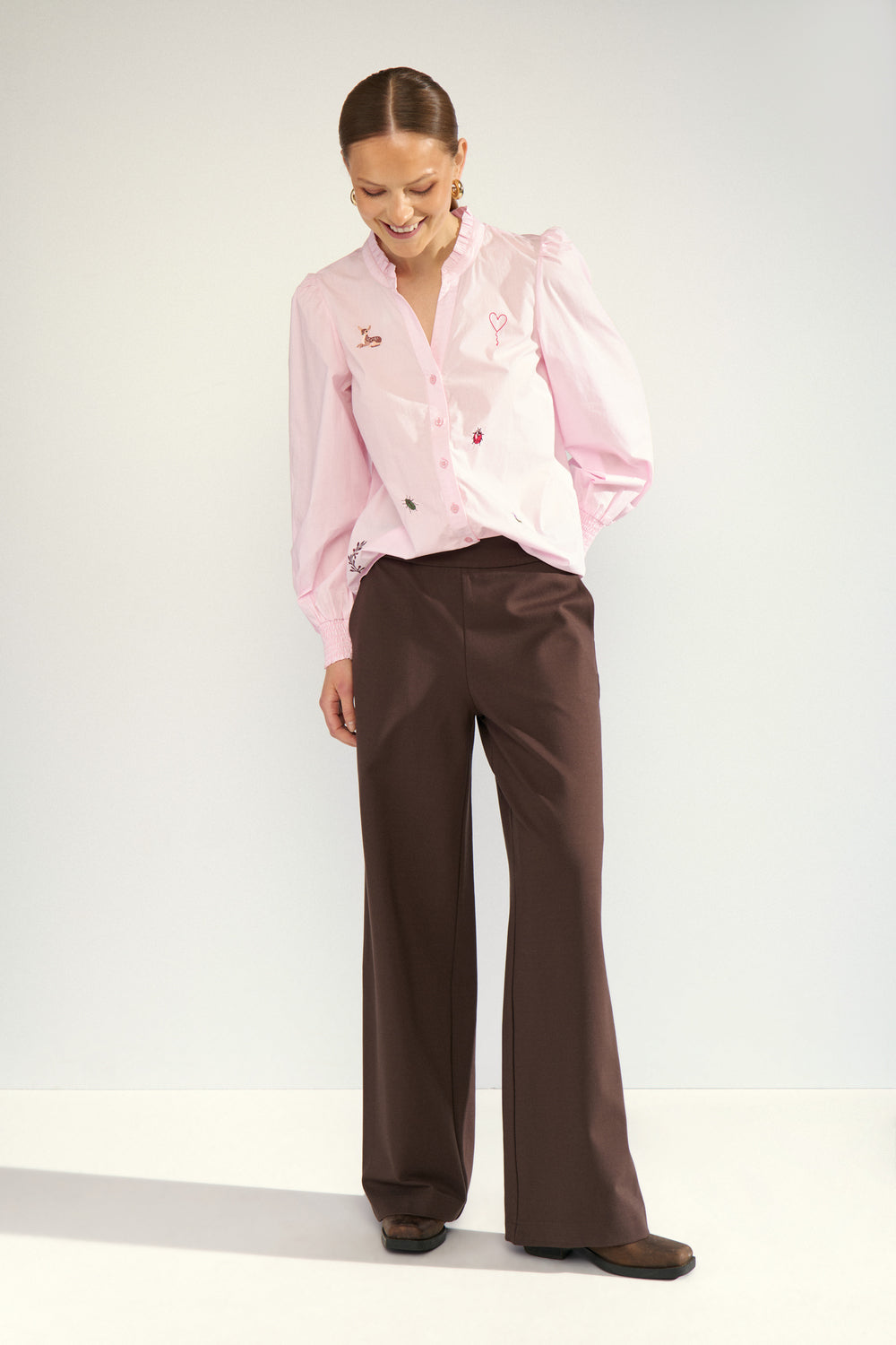 ATHENA PANTS Black Coffee
