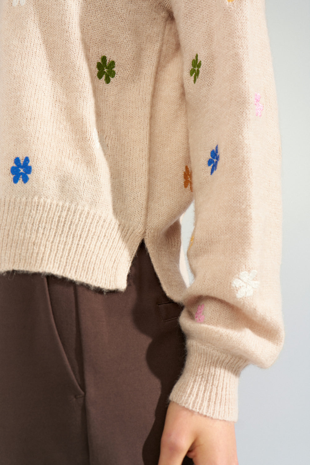 FLORIE PULLOVER Gray Morn
