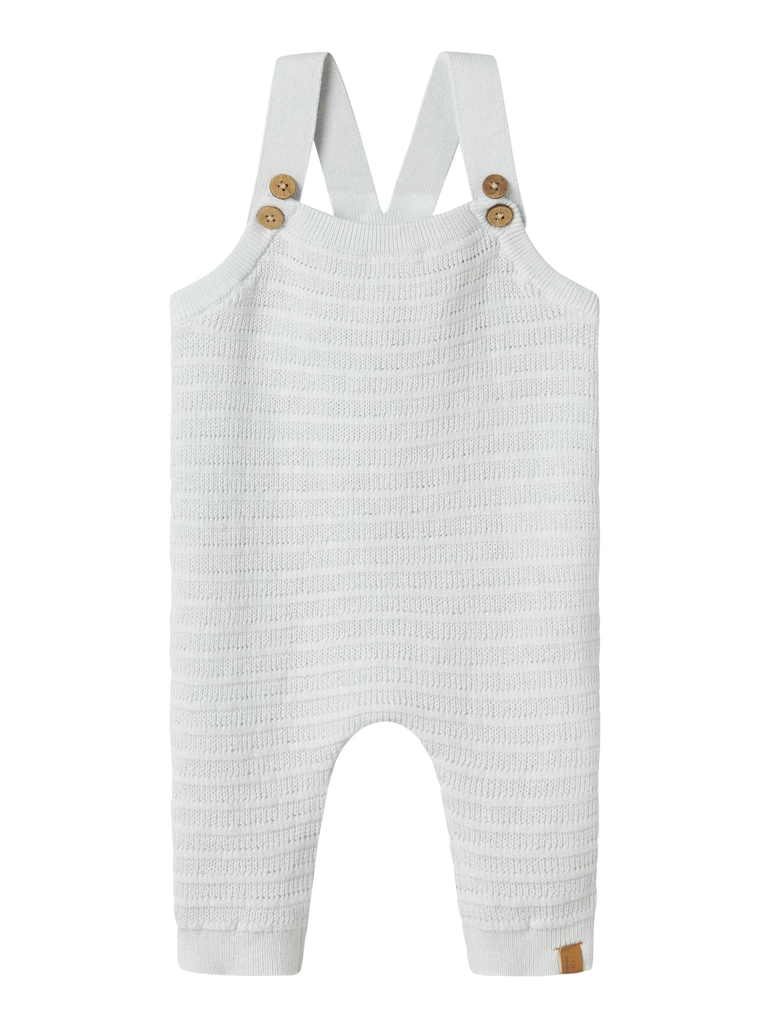 Lil Atelier Frejo Knit Overall Ancient Water