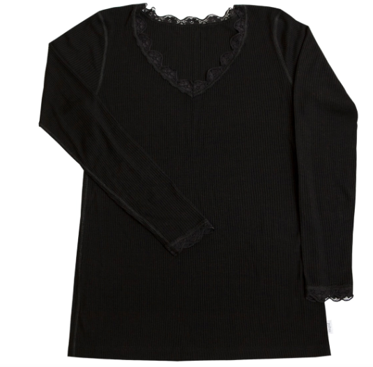Joha Wool Blouse Black