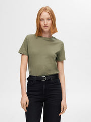 Selected MYESSENTIAL SS O-NECK TEE KALAMALTA