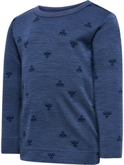 Hummel Wool Mini LS T-shirt Black Iris