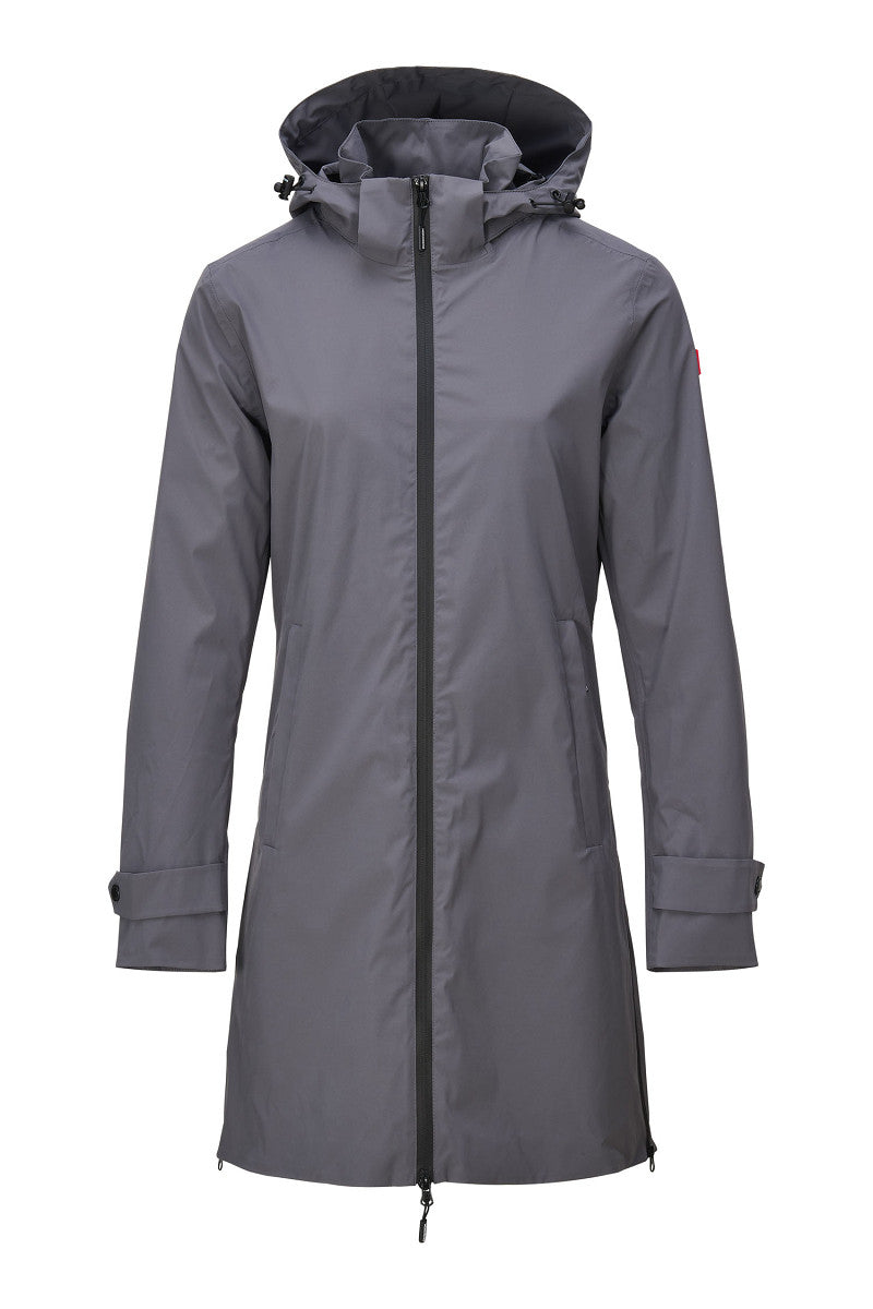 Long Rain Jacket Grey
