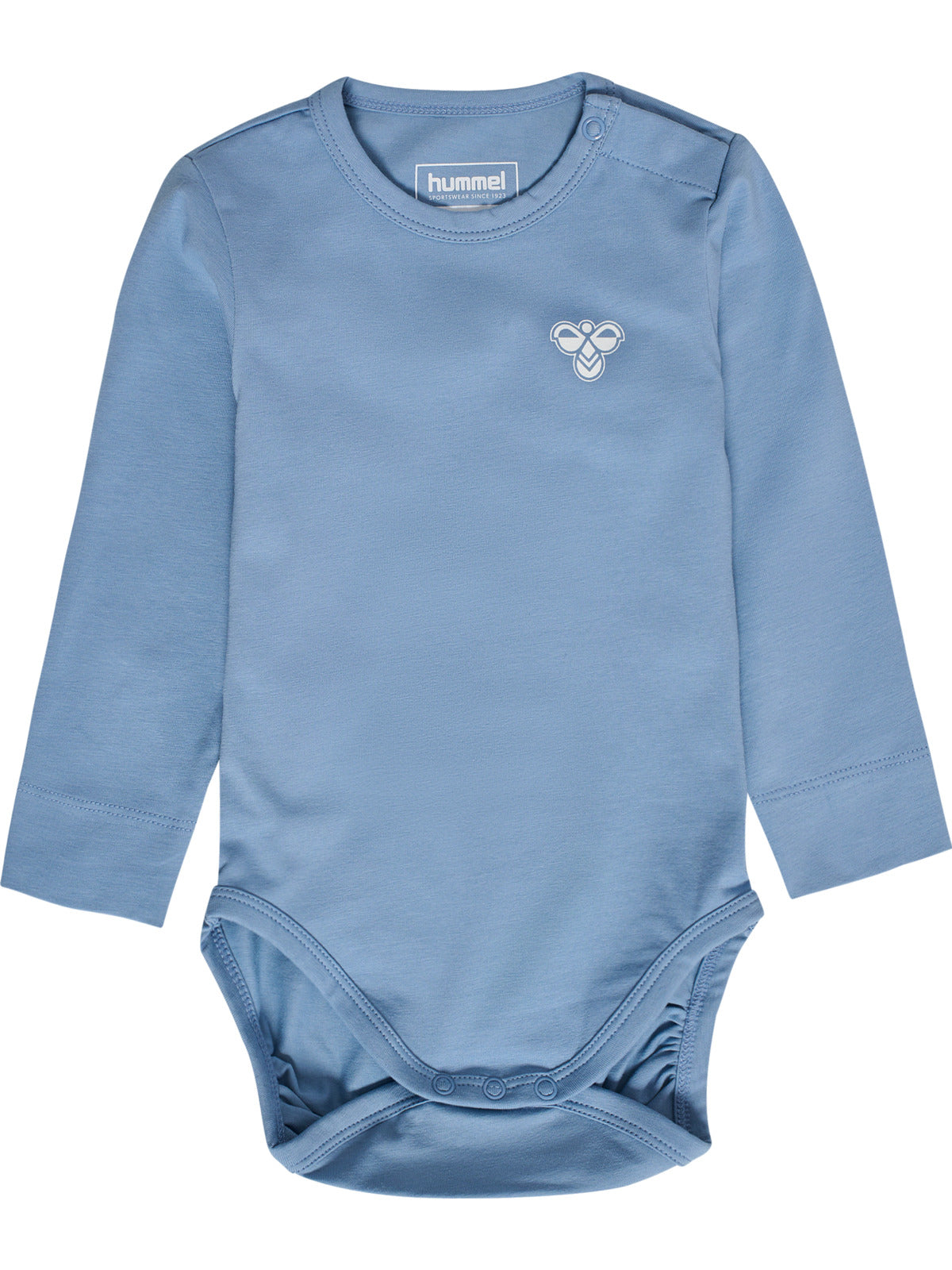 HUMMEL MINI SOLID BODY L/S BEE FADED DENIM