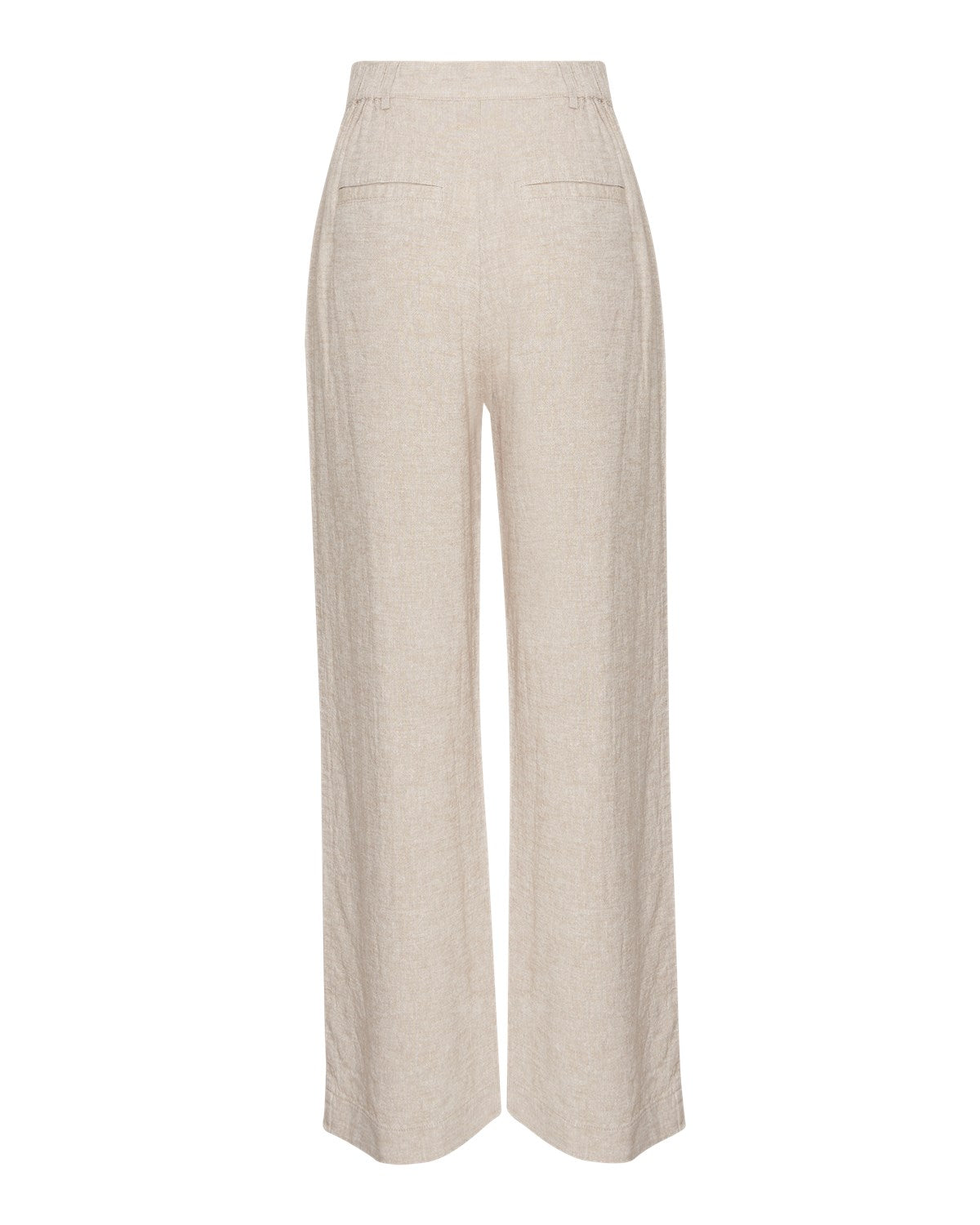 Msch Pennie Ginia HW Pants Sand Melange