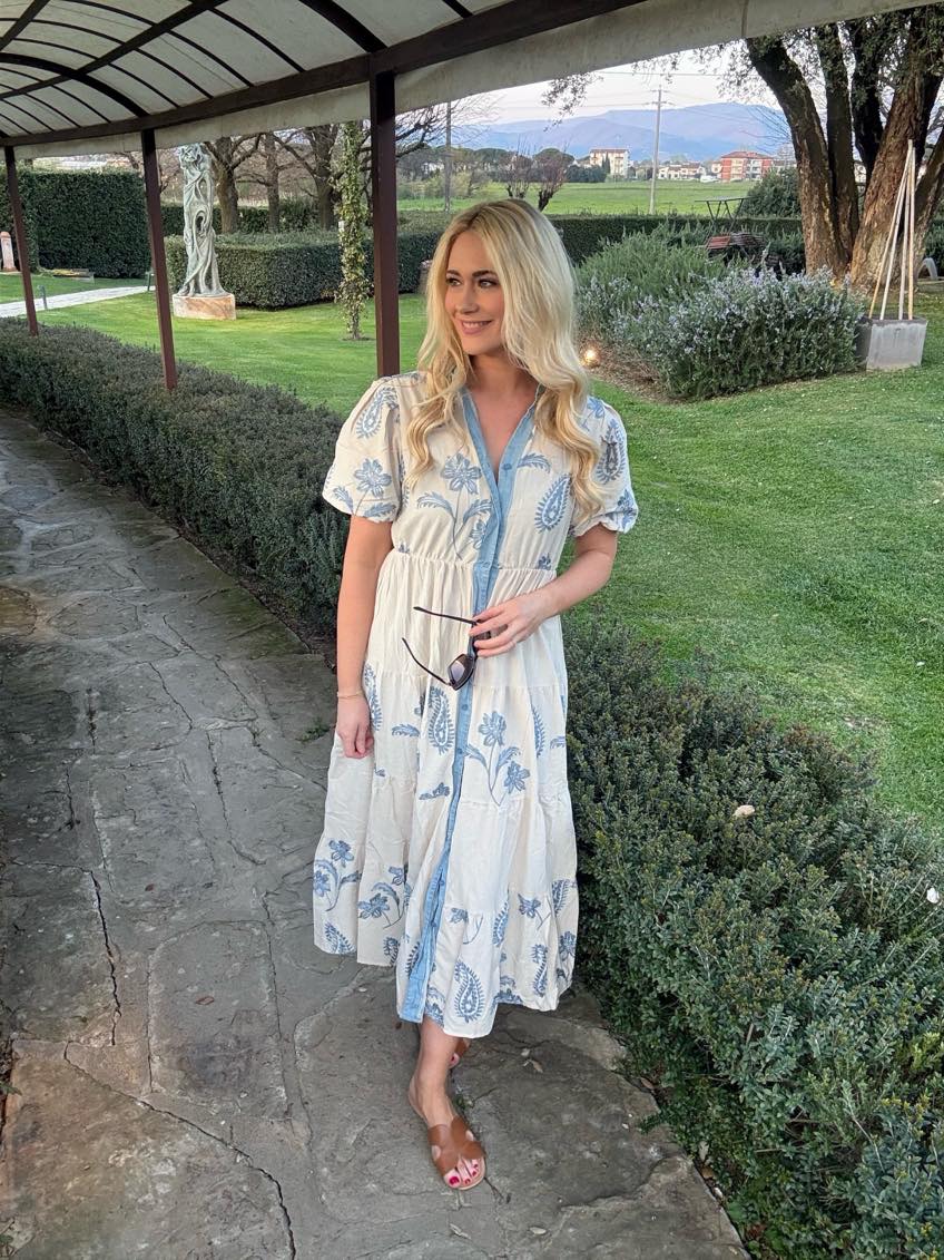 Moondust Bali Dress White