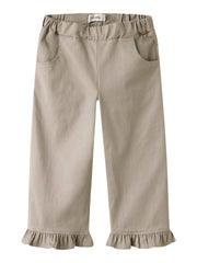 Lil Atelier Doreen Wide Pant Oxford Tan