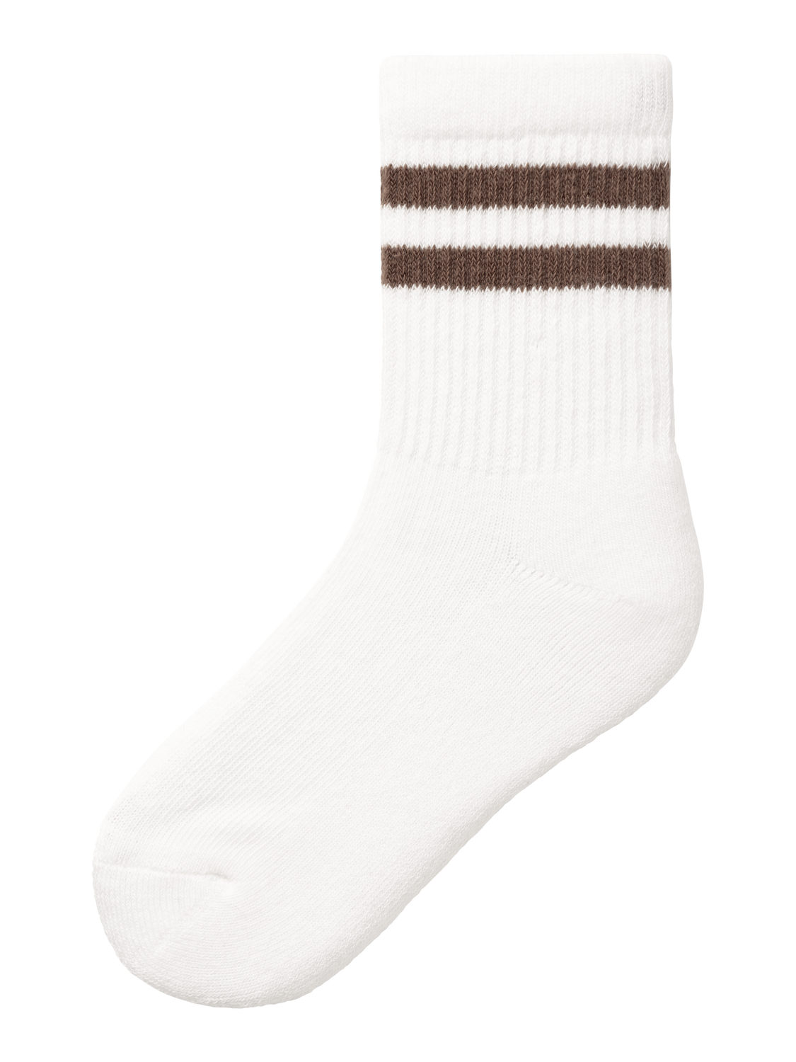 Name it Nan Sock White/Pecan Pie