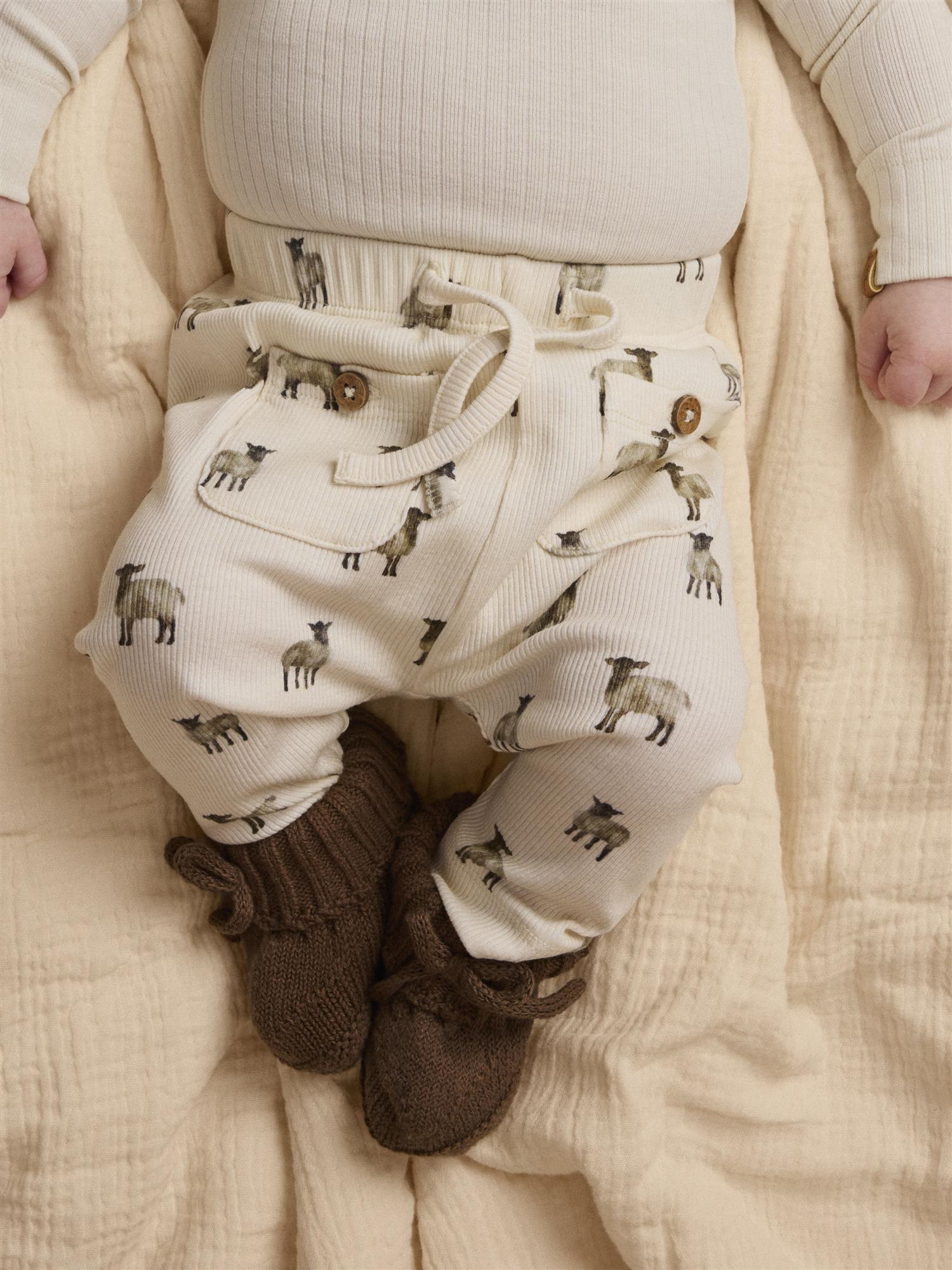 Lil Atelier Gayo Enk Loose Pant Sheep