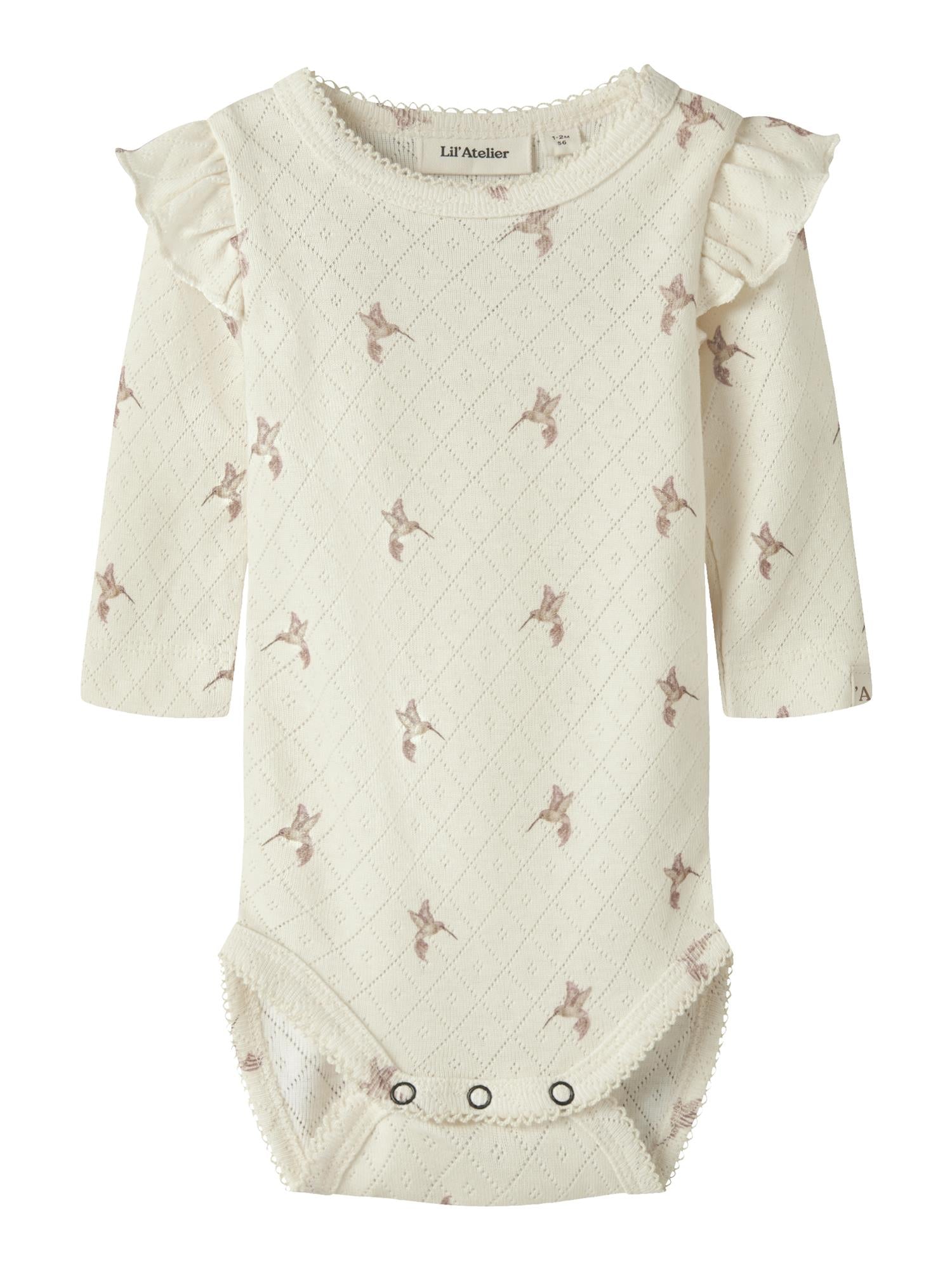 Lil Atelier RACHELLO TYL LS SLIM BODY HEA Bird