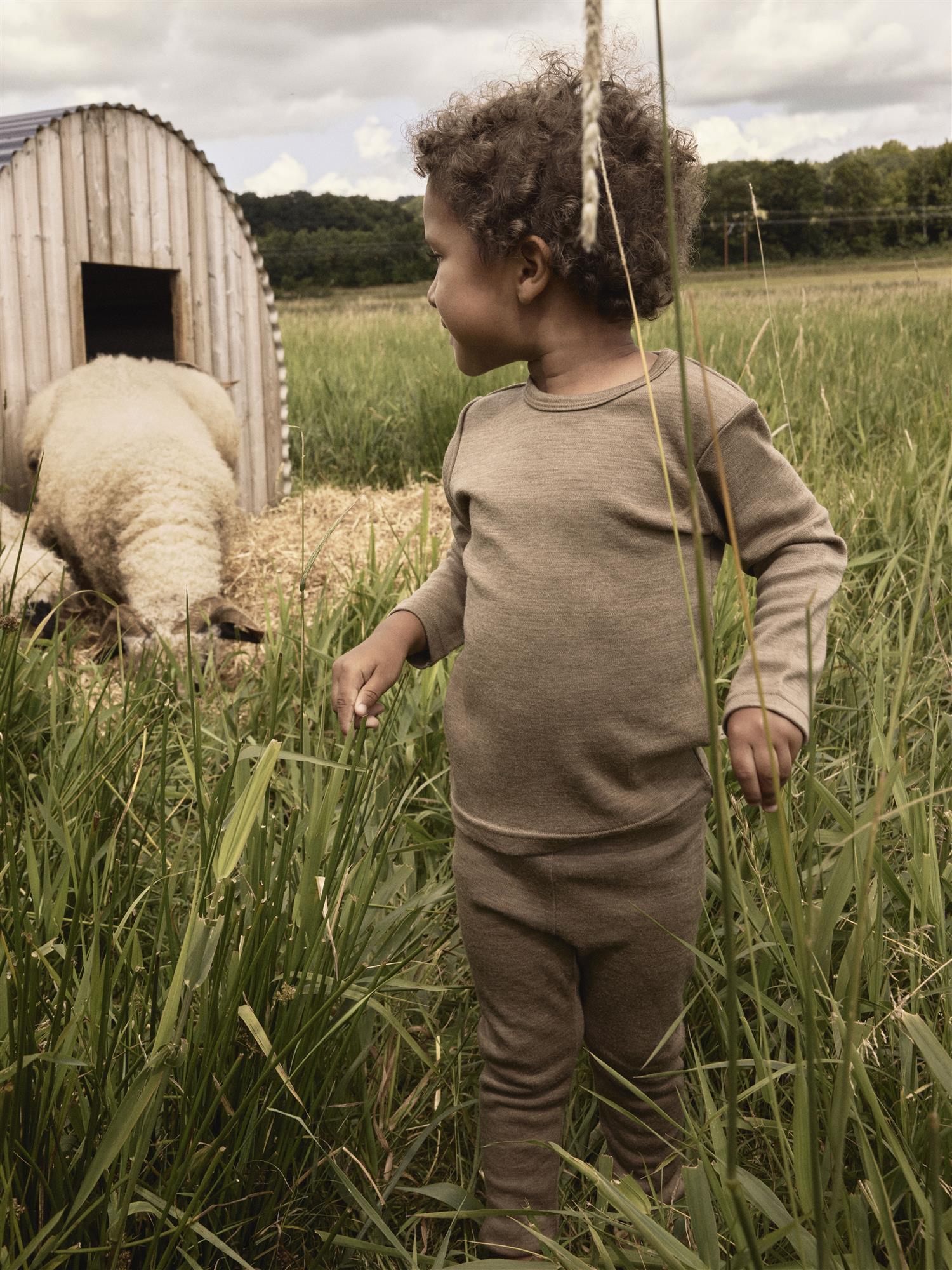 Lil Atelier NILO WO/MO SLIM LEGGINGS Melange