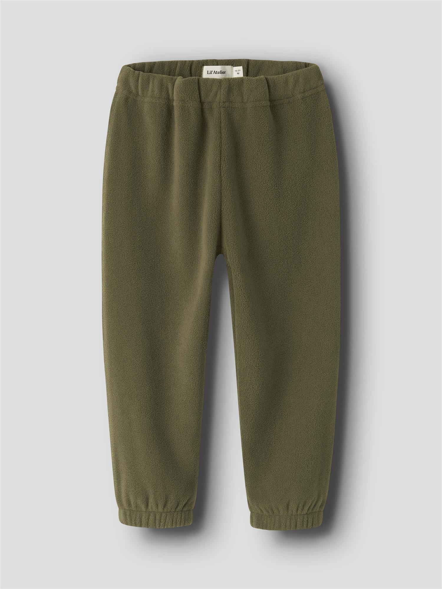 Lil Atelier LASPEKTRA FLEECE SET winter moss