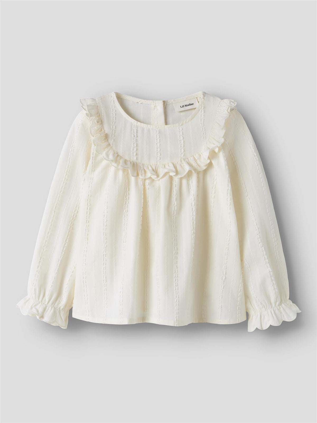 ROSEA LS LOOSE SHIRT Turtledove