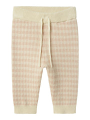 Lil Atelier NADIE KNIT PANT Cameo Rose