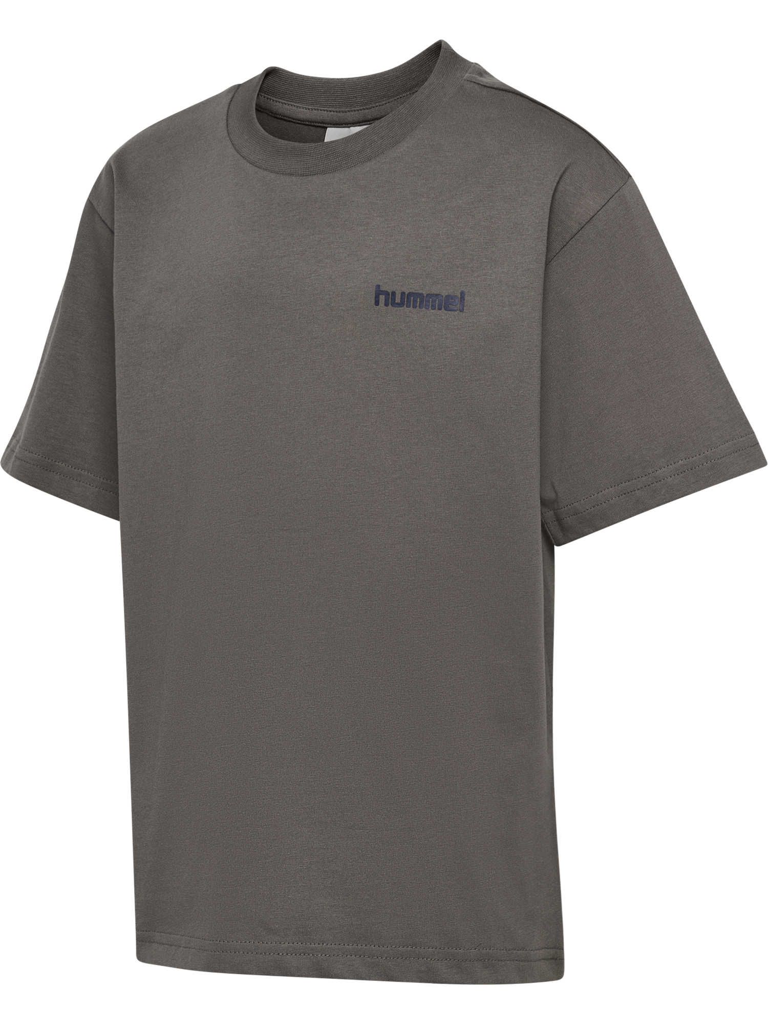 Hummel loose graphic t-shirt dark gull gray