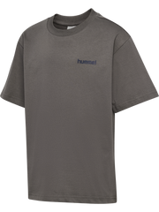 Hummel loose graphic t-shirt dark gull gray