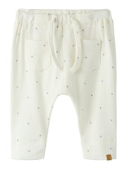 Lil Atelier Gago kem Loose Pant Sleet Dot
