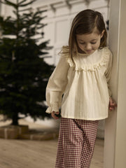 ROSEA LS LOOSE SHIRT Turtledove