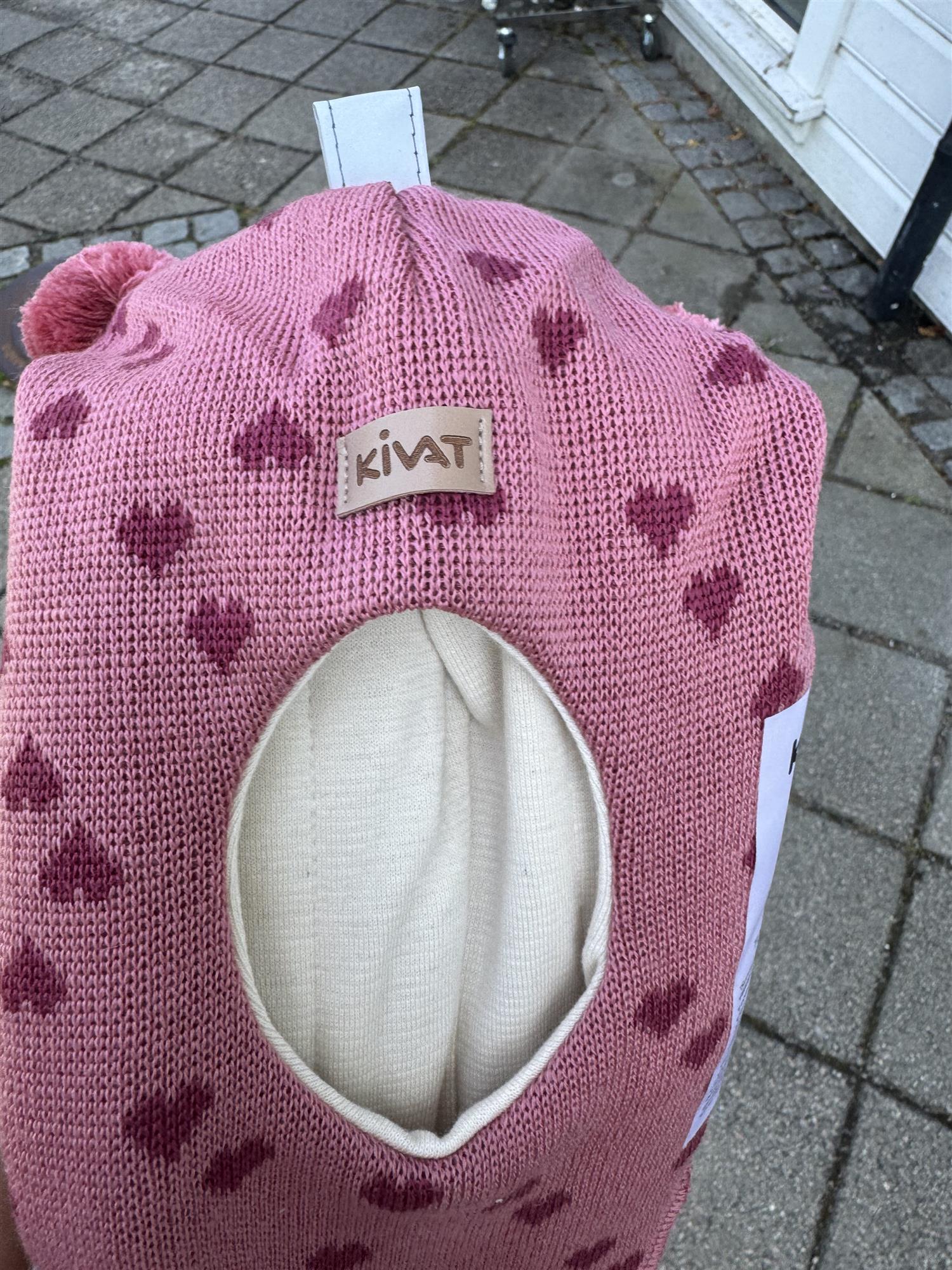 Kivat Balaclava Heather Pink Hearts