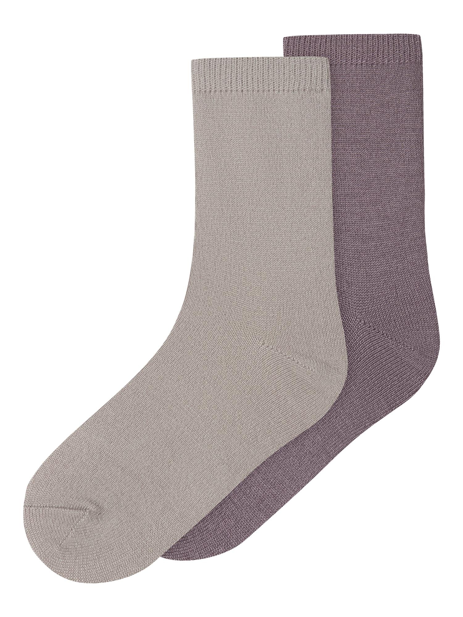 Name it Wakta Wool 2pk Sock Toadstool/Nacreous Cloud