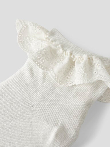 Lil Atelier DERTRUD SOCK coconut Milk