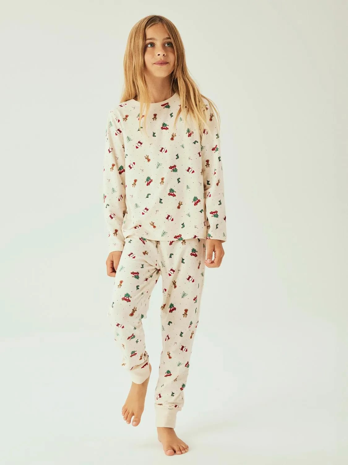 Name it Vismas Nightset 2024 KIDS Whitecap Grey