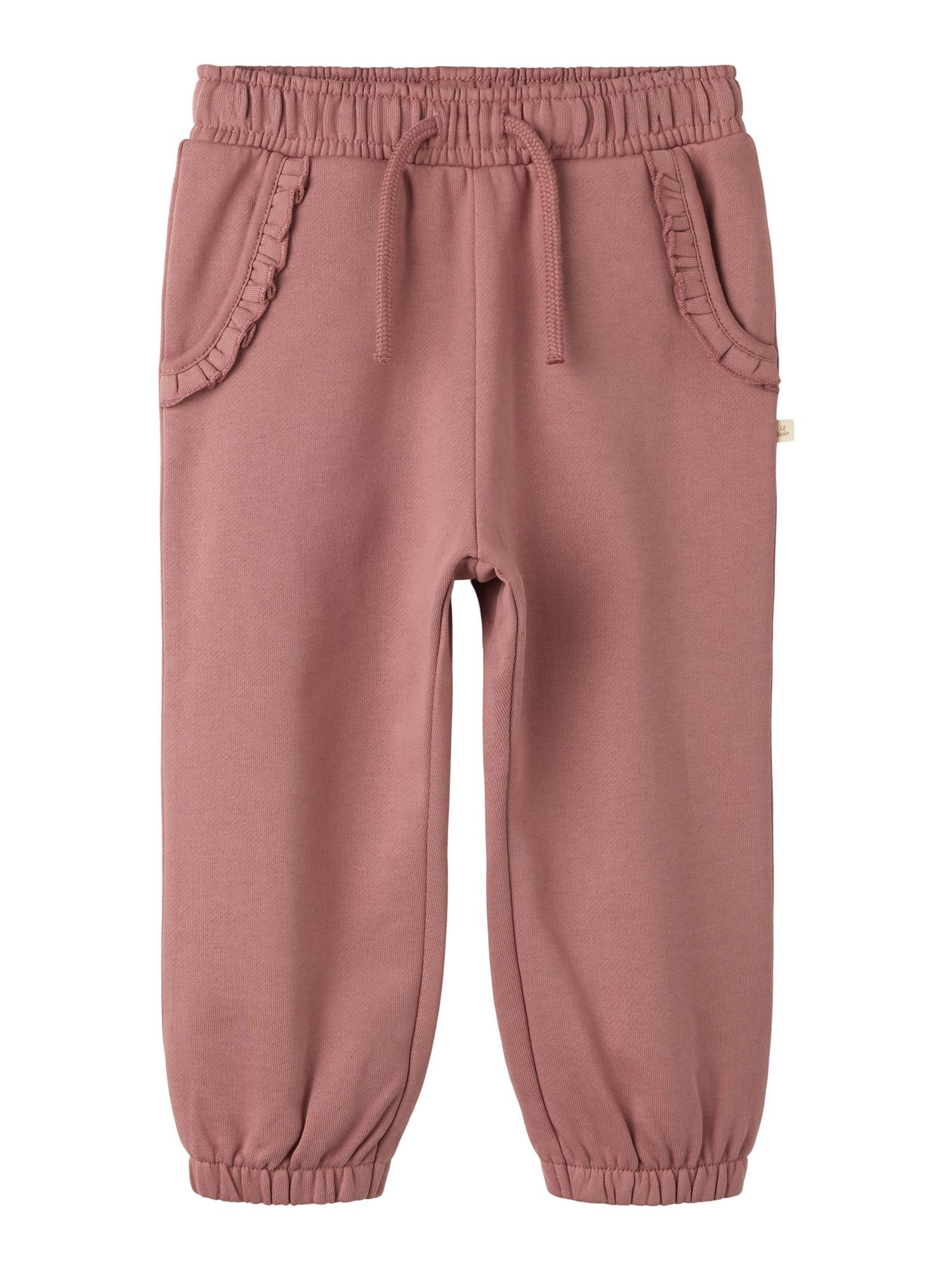 Lil Atelier kilano Loose Sweat pant Withred Rose