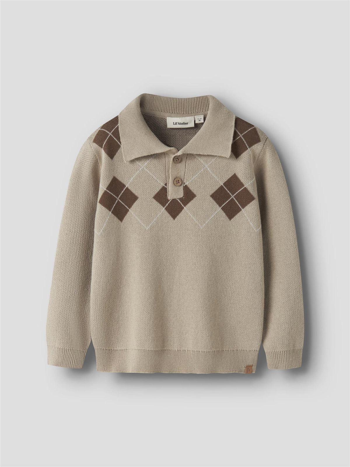 RONAN LS KNIT POLO