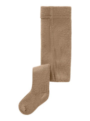 Lil Atelier Rakel Wool Pantyhose Baby Tigers Eye