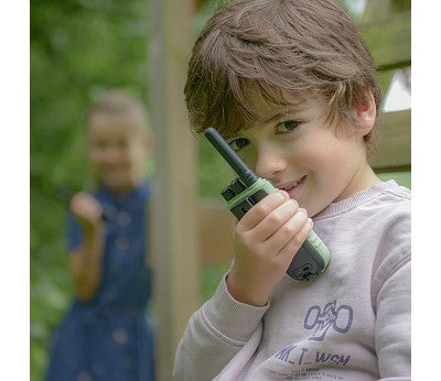 KidyTalk Walkie Talkie grønn og oransje