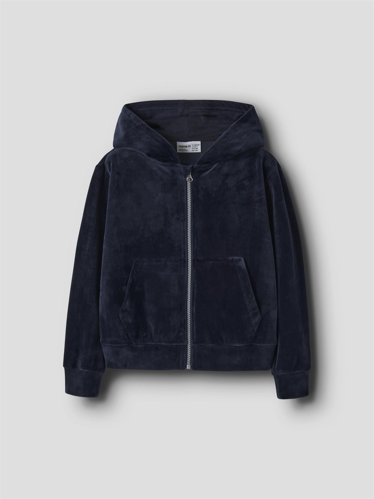 Name it FLILI LS VELOUR CARD WH DARK SAPPHIRE
