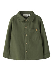 Lil Atelier NEPPO LS LOOSE SHIRT Cypress