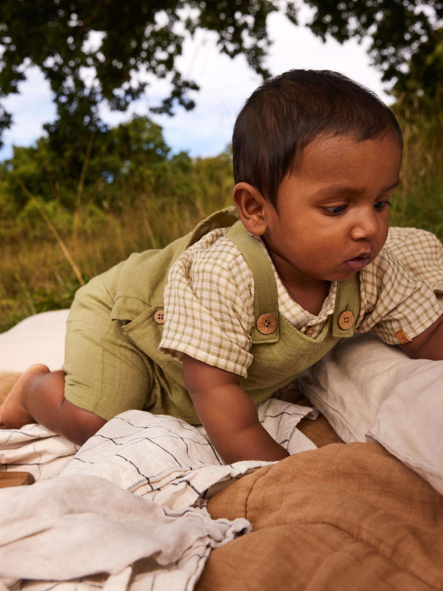 Lil Atelier Hanson Shirt Body Sage