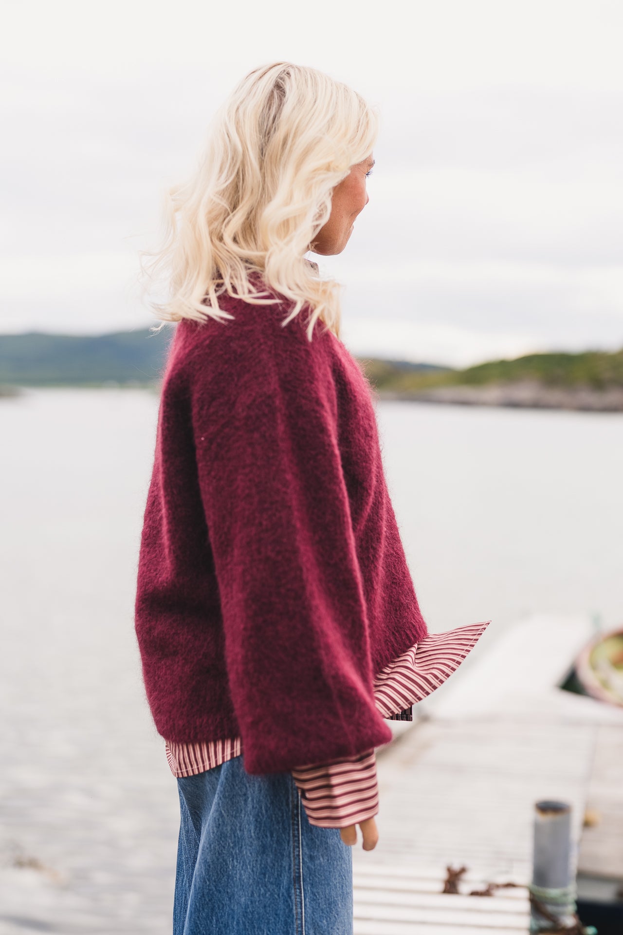 Raus Thea Amalie Pullover  Choco Truffle