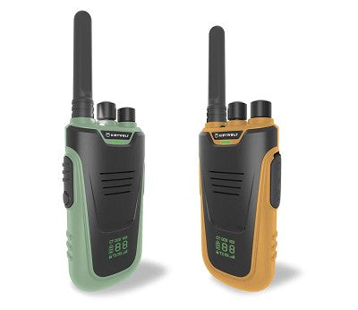 KidyTalk Walkie Talkie grønn og oransje