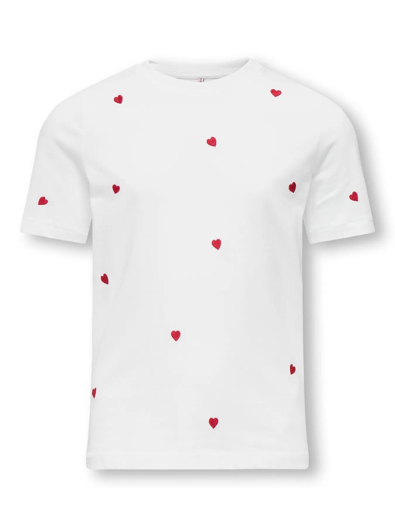 KETTY LIFE S/S O-NECK TOP Hearts