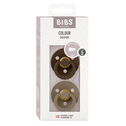 Bibs Round str 2 Natural Rubber Latex Mocha/Dark Oak