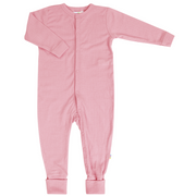Joha Jumpsuit 2in1 Foot Merino Rose