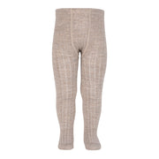Condor WOOL RIB TIGHTS Oat