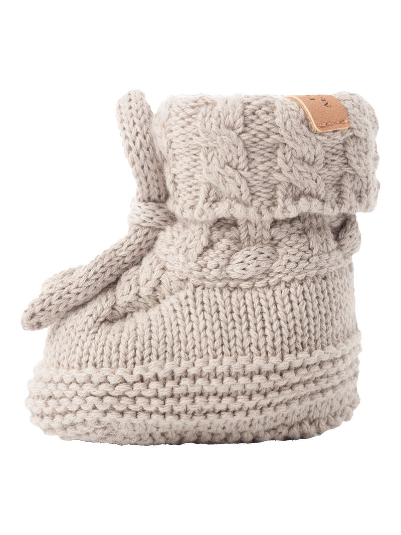 Lil Atelier DAIO KNIT Booties Pure Cashmere