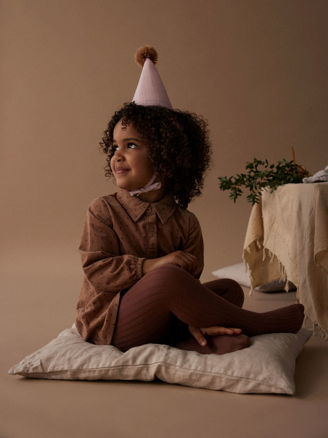 Lil Atelier Ilso Strømpebukser Carob Brown