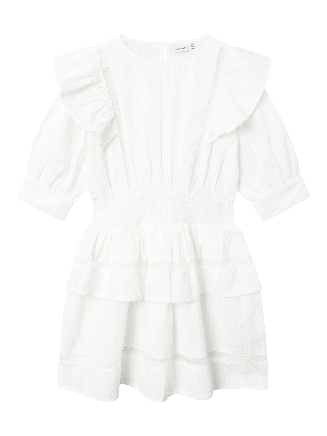 Name it Fatidia Dress Bright White