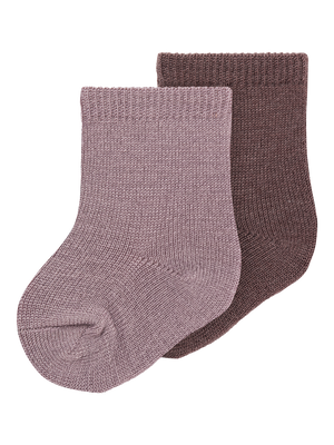 Name it Wakta Sock 2pk Purple Dove