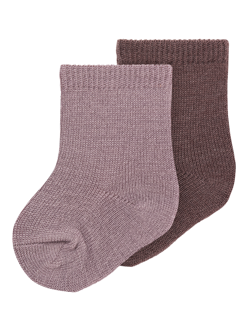 Name it Wakta Sock 2pk Purple Dove