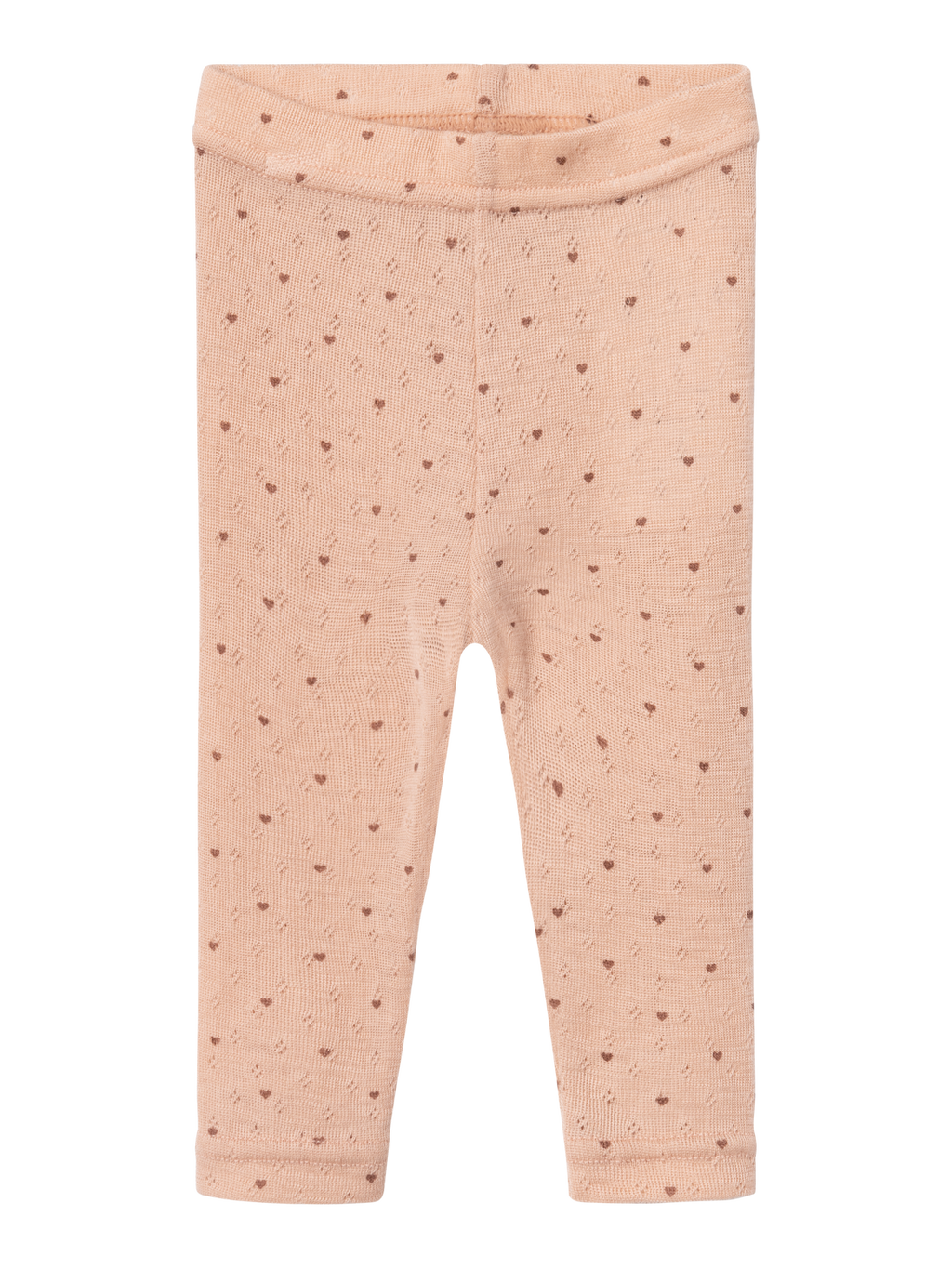 Lil Atelier Nava Legging Rugby Tan Hearts